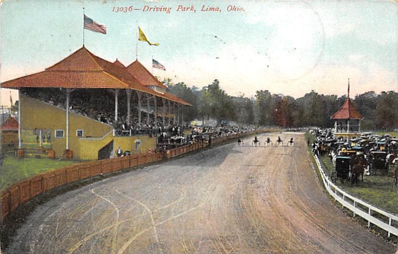 Driving Park Horse Racing, Trotter, Trotters, 1907 