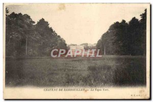 Old Postcard Chateau De Rambouillet Green Carpet