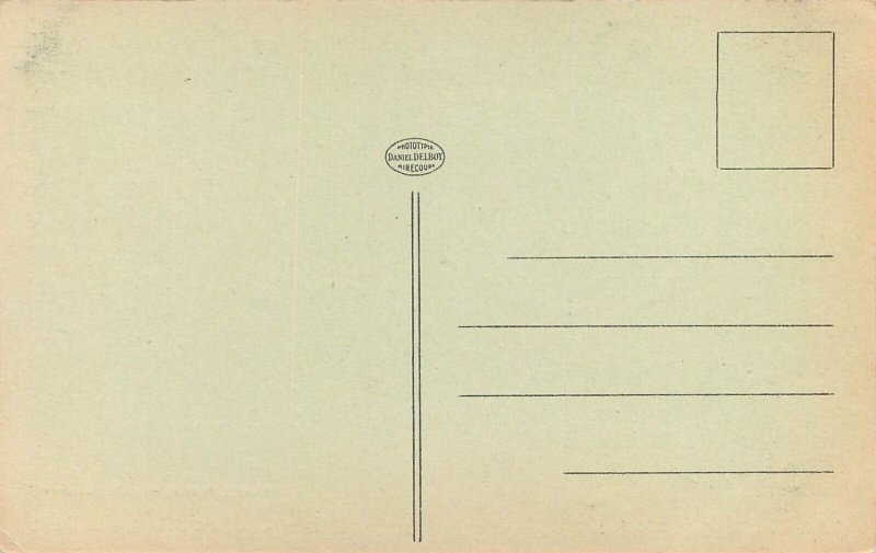 Greece Corfu harbor 1920s postcard