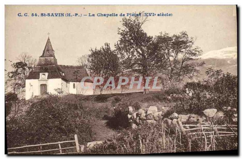 Postcard Old St Savior's Chapel Pletat