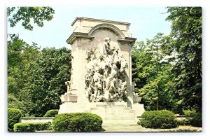 Monument Commemorating Battle Of Princeton N. J. New Jersey Postcard