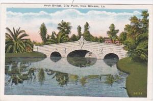 Louisiana New Orleans Arch Bridge In City Park