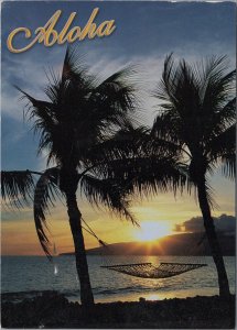 America Postcard - Memories of Hawaii, Aloha in Paradise. Posted 2002 - RR19643