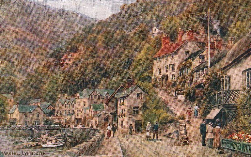 Postcard Mars Hill Lynmouth U.K.