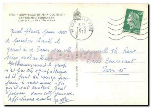 Postcard Modern Ampitheatre Jean Cocteau Cap d'Ail French Riviera
