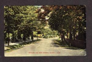 MA Neptune Ober Streets BEVERLY MASS MASSACHUSETTS PC