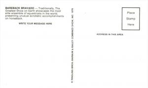 Ringling Bros. Barnum Bailey Circus -   Bareback Bravado