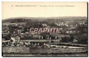 Old Postcard Meulan Hardricourt Panorama Coreaux