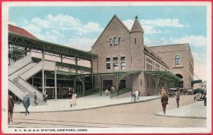 12921 New York, New Haven & Hartford Station, Hartford, Connecticut 1921