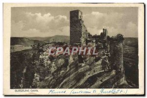 Old Postcard Burgruine Dahn