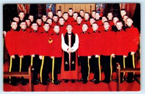 REGINA, Saskatchewan Canada ~ ROYAL CANADIAN MOUNTED POLICE CHOIR  Postcard