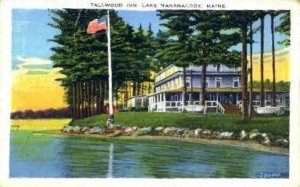 Tallwood Inn - Lake Maranacook, Maine ME Postcard