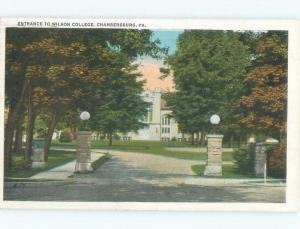 W-Border Wilson College - Chambersburg Pennsylvania PA E1983