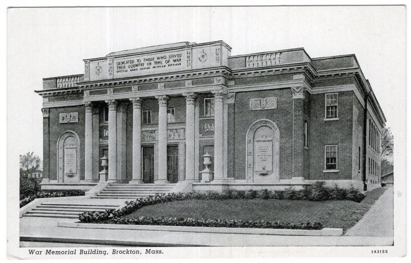 Brockton, Mass, War Memorial Building