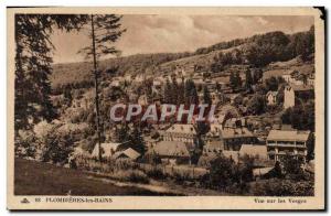 Old Postcard Plombieres Les Bains View Of The Vosges