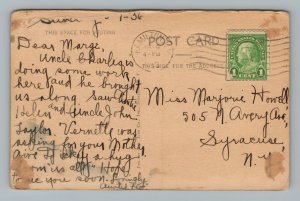 Colgate Inn Hamilton Hotel NY New York Postcard