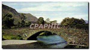 Postcard Barn Bridge Borrowdale Cumberland