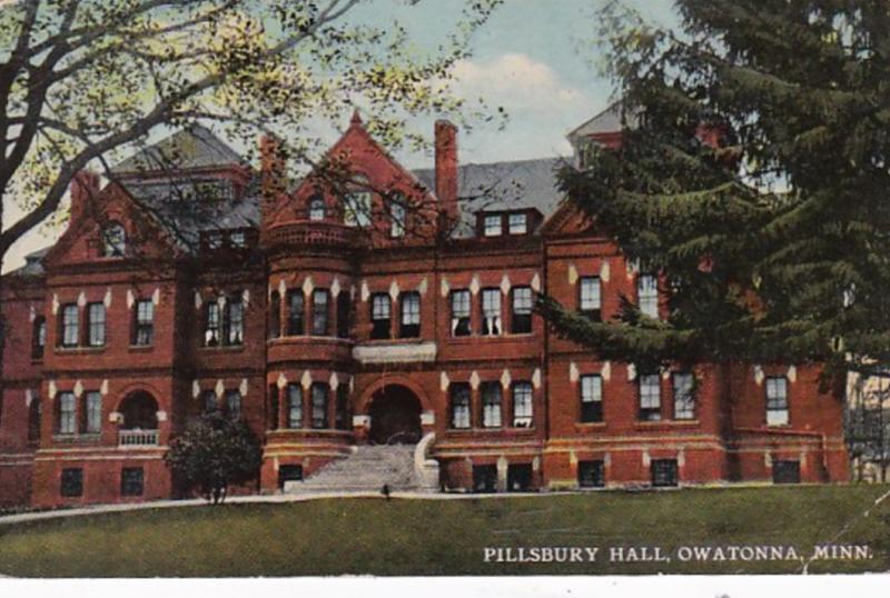 Minnesota Owatonna Pillsbury Hall 1914