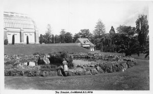 J25/ Foreign Postcard c1910 Auckland New Zealand The Domain Pond 122