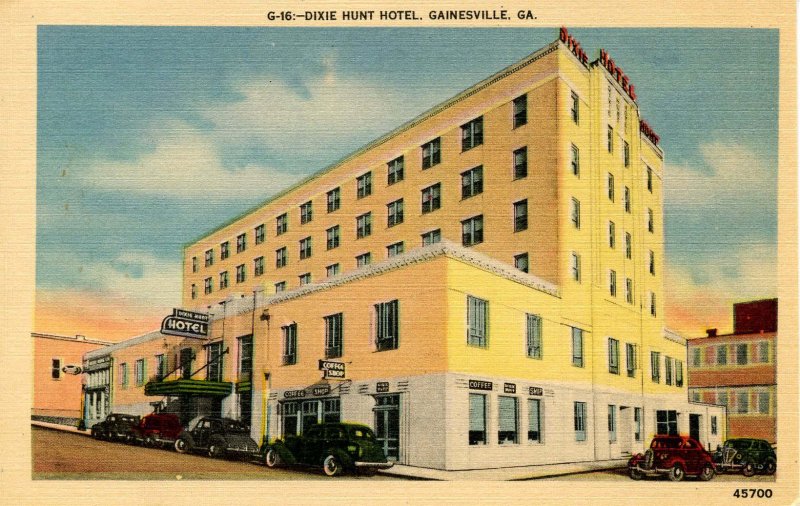 GA - Gainesville. Dixie Hunt Hotel