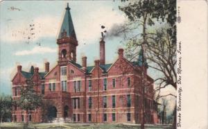 Iowa Des Moines Drake University 1909
