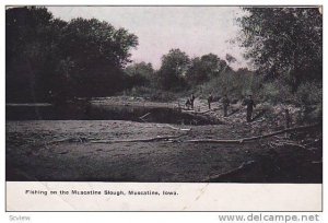 Fishing on the Muscatine Slough,Muscatine,Iowa,00-10s