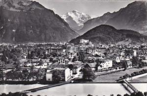 Switzerland Interlaken Totalansicht 1961 Photo