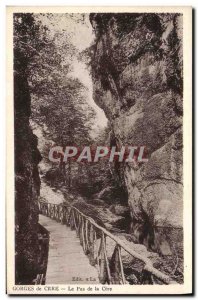 Old Postcard Gorges De Cere The Pas De La Cere