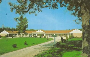 Richmond Virginia 1950s Postcard Cadillac Court Motel