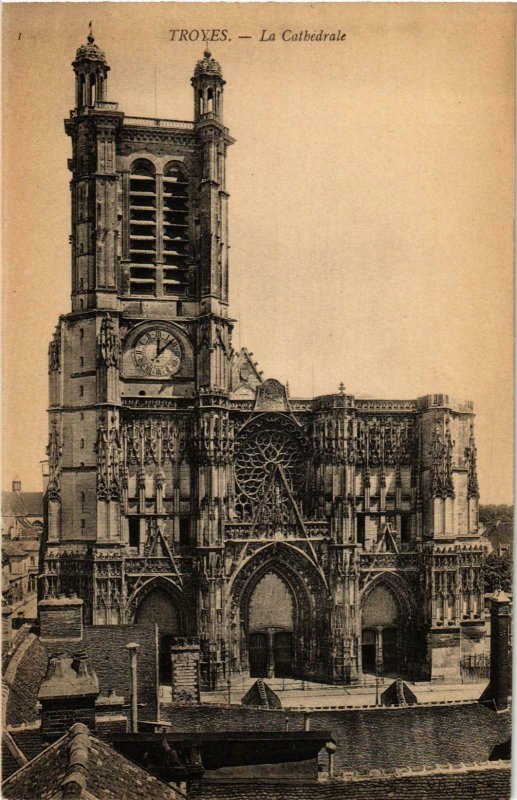 CPA Troyes- Cathedrale FRANCE (1007726)