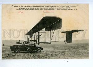 205434 FRANCE AVIATION seaplane pilot Voisin D de Meurthe