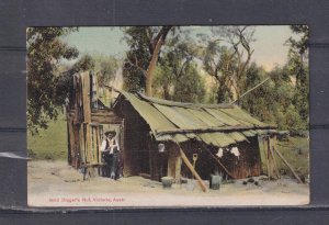 VICTORIA, GOLD DIGGERS HUT, c1910 ppc., unused, writing on reverse.