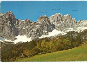 Austria, Blick von Wochenbrunn bei Ellmau, auf des Berg und Kletterparadies