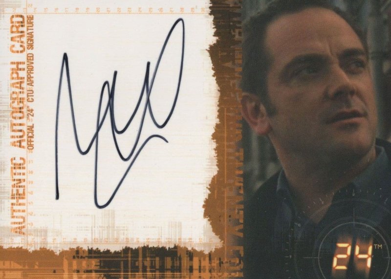 Mark Sheppard 24 TV Show Hand Signed Autograph Photo Card