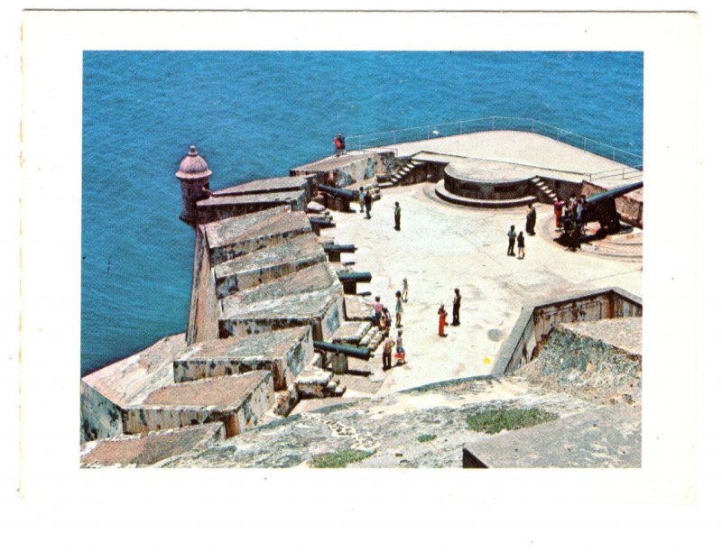 Santa Barbara Bastion at Castillo San Felipe del Morro, Puerto Rico Souvenir