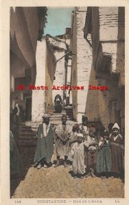 Algeria, Constantine, Rue De L'Alma, Levy Fills LL No 144