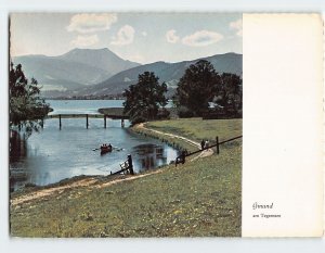 Postcard Gmund am Tegernsee, Germany