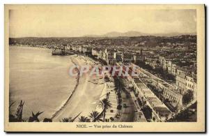 Old Postcard Nice Vue Prize du Chateau