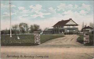 Postcard Country Club Harrisburg PA