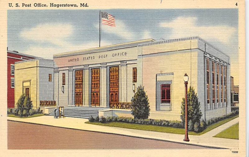 U. S. Post Office Hagerstown, Maryland MD s 