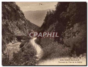 Postcard Old Dingy St Clair Torrent Proud and parade
