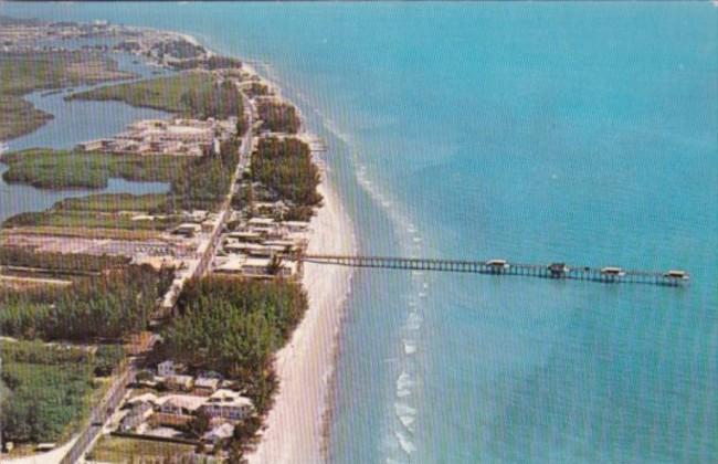 Florida Indian Rocks Beach Fishing Pier 1970