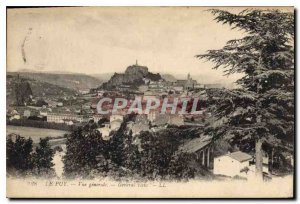 Old Postcard Le Puy General view