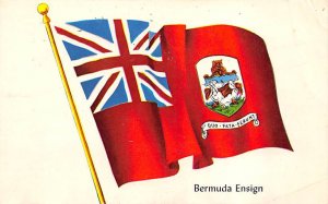 Flag Bermuda Ensign Bermuda Postcard