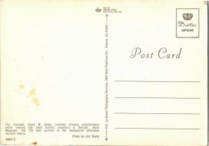 Riverboat Henry W. Grady Stone Mountain GA Vintage Postcard W06 