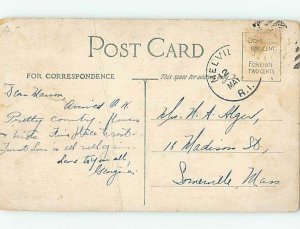 Divided-back LOVERS LANE Newport Rhode Island RI AD8062