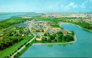 Louisiana Baton Rouge Aerial View Our Lady Of The Lake Hospital
