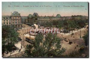 Paris Old Postcard Set instead of the Republic