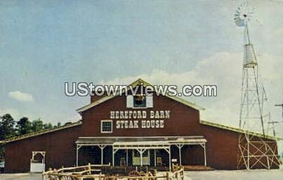 Hereford Barn Steak House Charlotte NC Unused