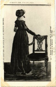 CPA PARIS - Costume Parisien Costme de la Minerve (83023)